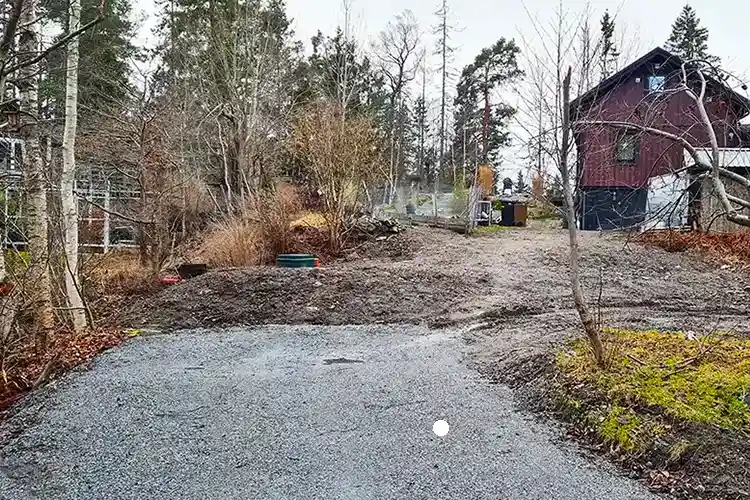 Pumpstation LPS  placering  på mark i saltsjö boo